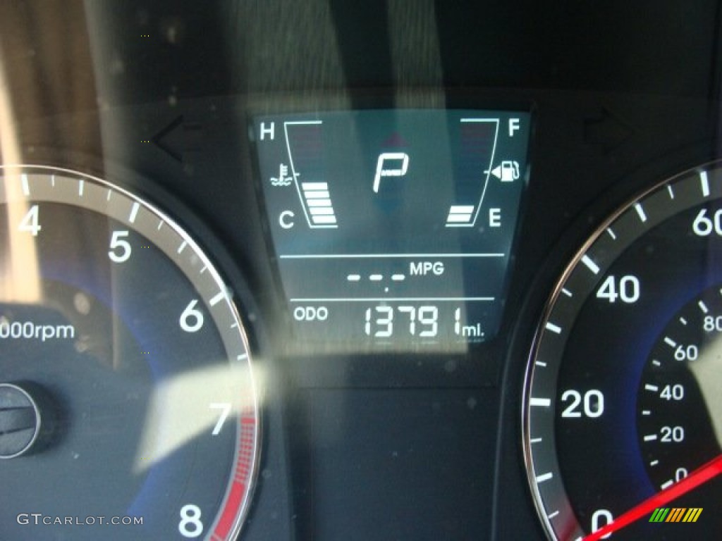 2012 Accent GLS 4 Door - Ironman Silver / Gray photo #16