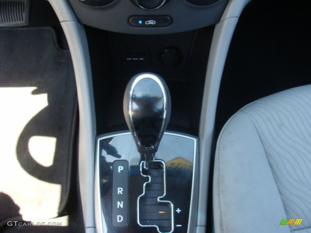 2012 Accent GLS 4 Door - Ironman Silver / Gray photo #19