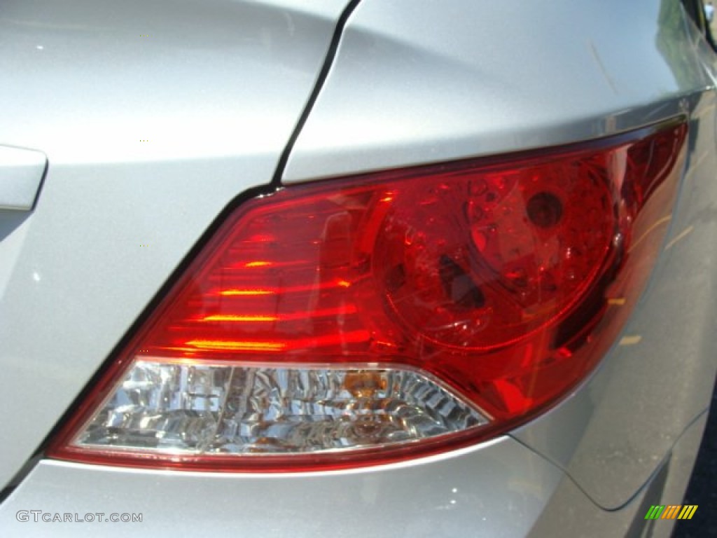 2012 Accent GLS 4 Door - Ironman Silver / Gray photo #22