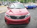 2015 Remington Red Kia Sorento LX  photo #3