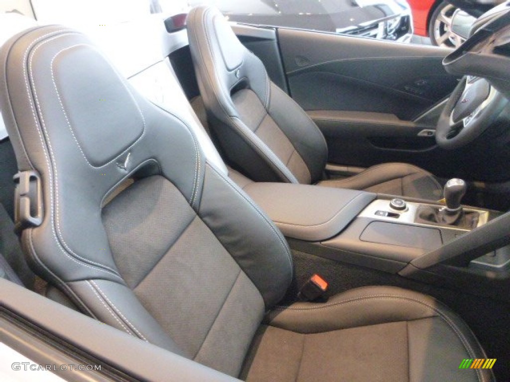 2014 Corvette Stingray Convertible Z51 - Blade Silver Metallic / Jet Black photo #9