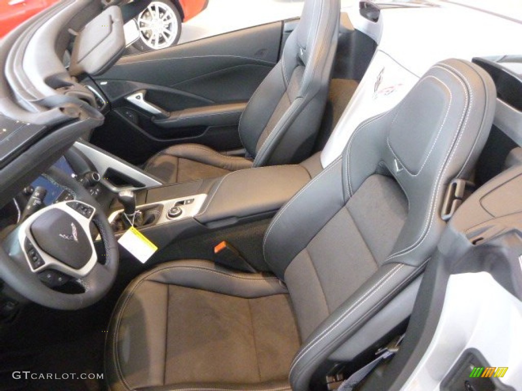 2014 Corvette Stingray Convertible Z51 - Blade Silver Metallic / Jet Black photo #13