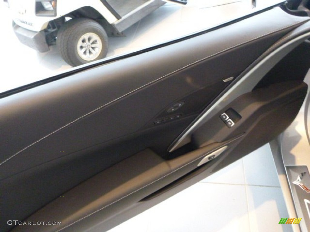 2014 Corvette Stingray Convertible Z51 - Blade Silver Metallic / Jet Black photo #15