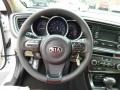 Beige 2015 Kia Optima LX Steering Wheel