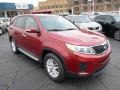 2015 Remington Red Kia Sorento LX  photo #2