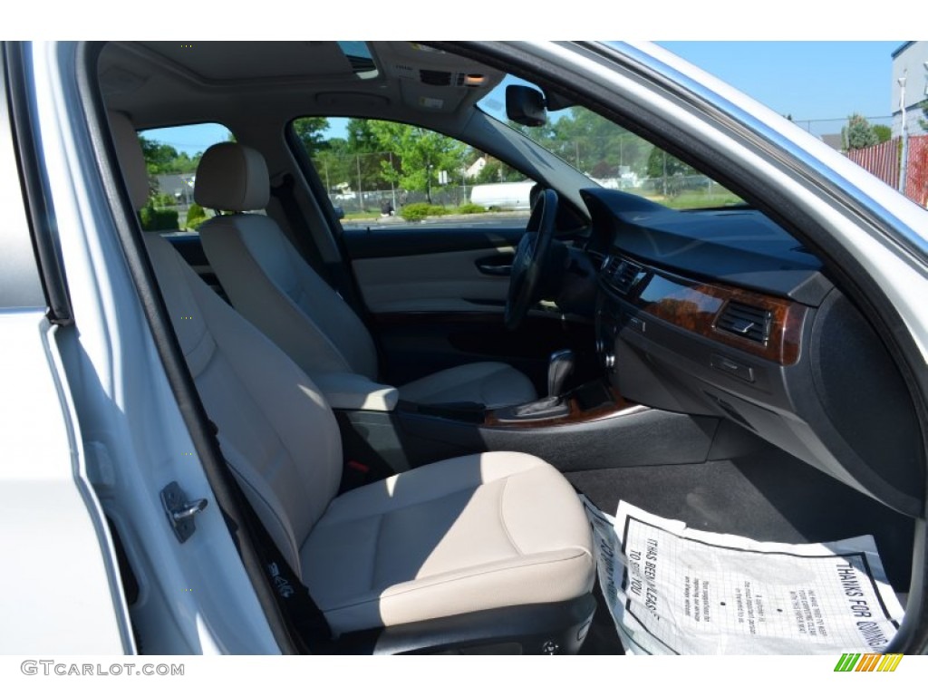 2010 3 Series 335d Sedan - Alpine White / Gray Dakota Leather photo #13