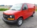 2014 Victory Red Chevrolet Express 2500 Cargo WT  photo #4