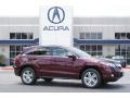 2015 Basque Red Pearl II Acura RDX Technology  photo #10