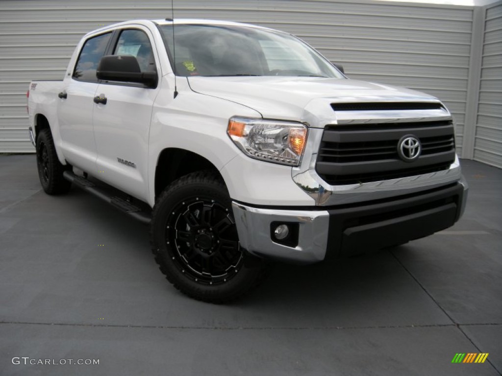 Super White 2014 Toyota Tundra TSS CrewMax Exterior Photo #94067841