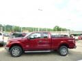 2014 Ruby Red Ford F150 XLT SuperCab 4x4  photo #5