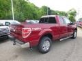 2014 Ruby Red Ford F150 XLT SuperCab 4x4  photo #8