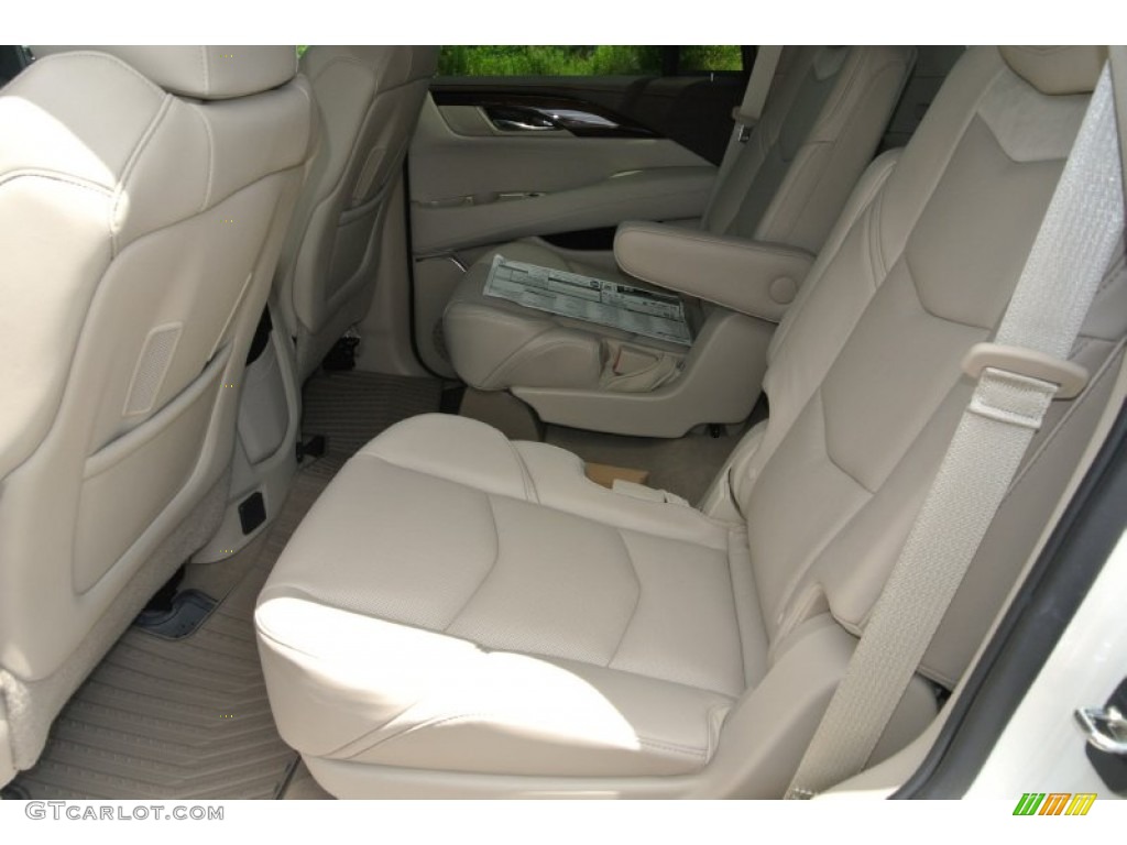 2015 Escalade Premium 4WD - White Diamond Tricoat / Shale/Cocoa photo #17