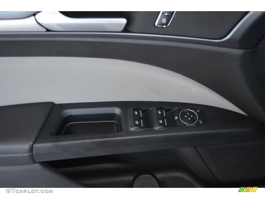 2014 Fusion Hybrid S - Ruby Red / Earth Gray photo #5