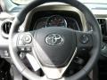 Black 2014 Toyota RAV4 Limited Steering Wheel