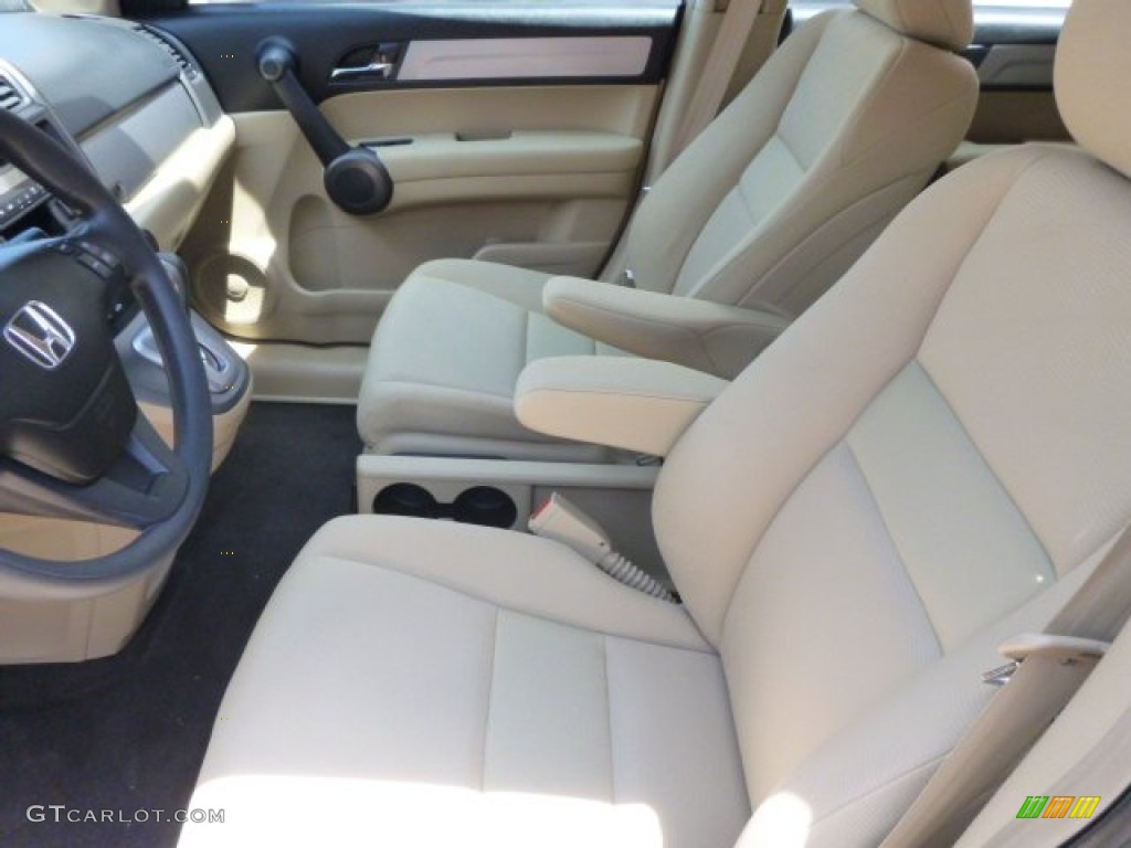 2011 CR-V LX 4WD - Opal Sage Metallic / Ivory photo #4