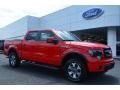 Race Red 2014 Ford F150 FX4 SuperCrew 4x4 Exterior