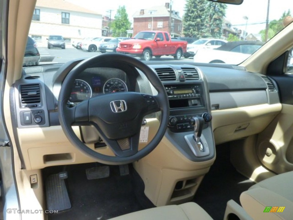 2011 CR-V LX 4WD - Opal Sage Metallic / Ivory photo #6