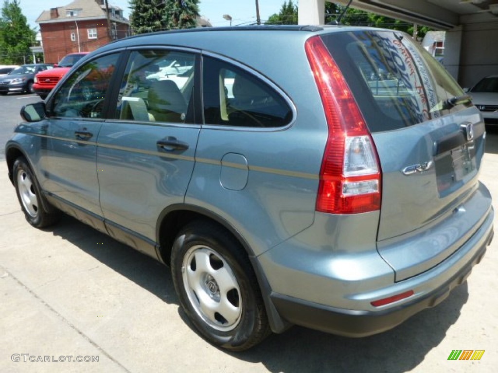 2011 CR-V LX 4WD - Opal Sage Metallic / Ivory photo #10