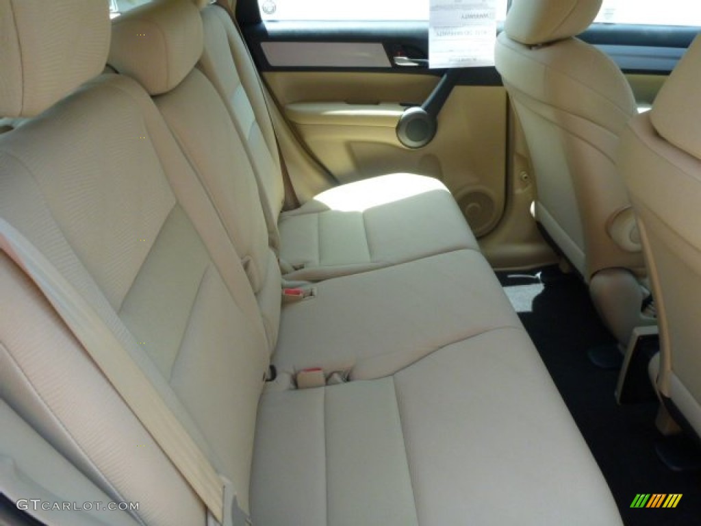 2011 CR-V LX 4WD - Opal Sage Metallic / Ivory photo #14