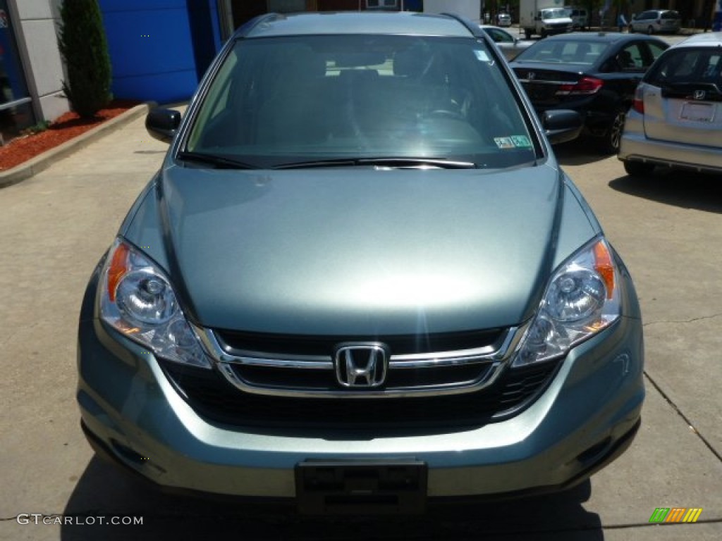2011 CR-V LX 4WD - Opal Sage Metallic / Ivory photo #18