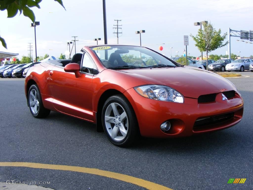 2007 Eclipse Spyder GS - Sunset Pearlescent / Dark Charcoal photo #1