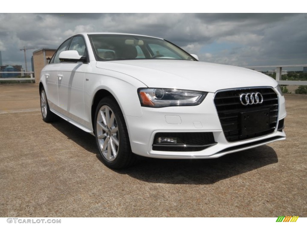 Ibis White 2014 Audi A4 2.0T Sedan Exterior Photo #94071234