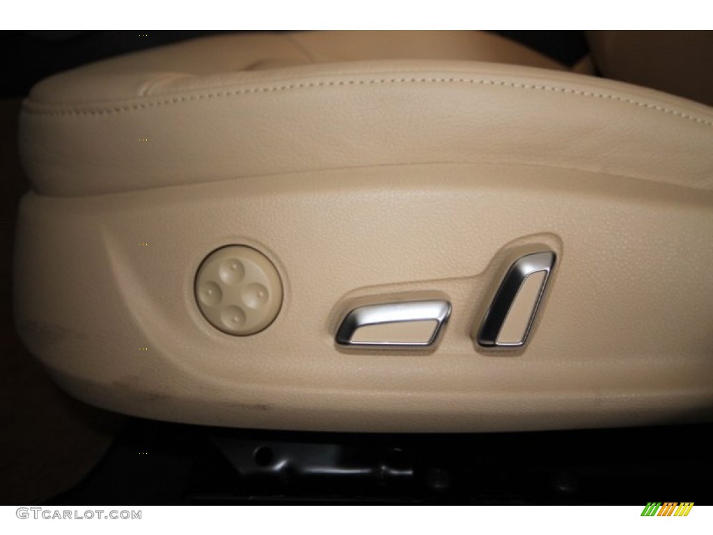 2014 A4 2.0T Sedan - Ibis White / Velvet Beige/Moor Brown photo #17