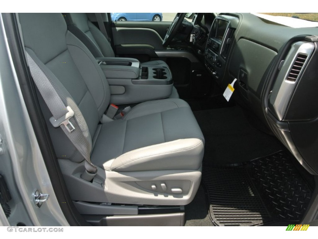 2014 Silverado 1500 LTZ Crew Cab 4x4 - Silver Ice Metallic / Jet Black/Dark Ash photo #18
