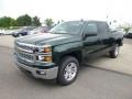 Rainforest Green Metallic - Silverado 1500 LT Crew Cab 4x4 Photo No. 2