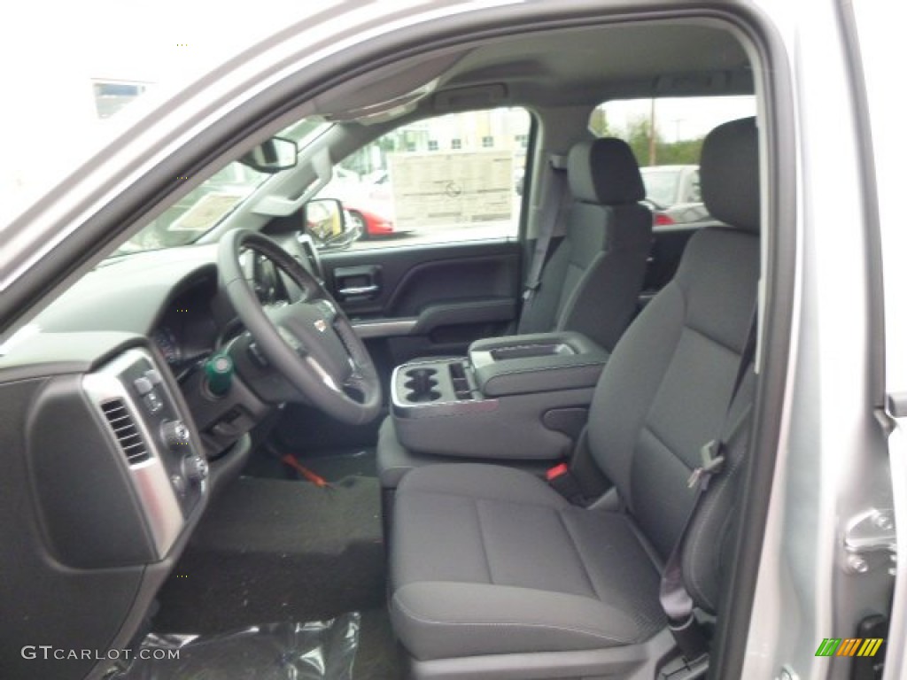 2014 Silverado 1500 LT Crew Cab 4x4 - Silver Ice Metallic / Jet Black photo #10