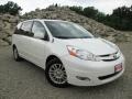 Blizzard White Pearl 2009 Toyota Sienna XLE