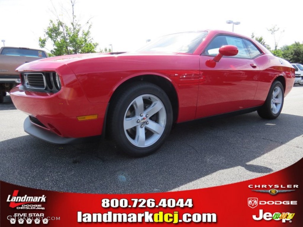 2014 Challenger SXT - TorRed / Dark Slate Gray photo #1