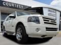 White Suede 2008 Ford Expedition Limited