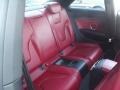 Magma Red Silk Nappa Leather Rear Seat Photo for 2009 Audi S5 #94079382