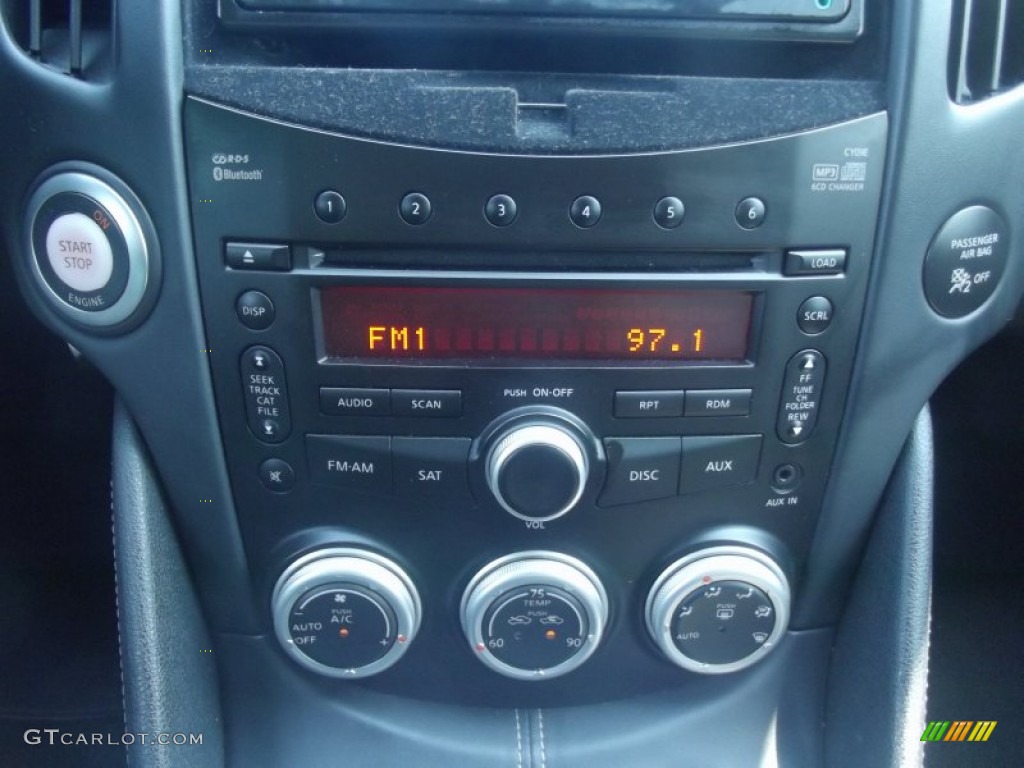 2009 370Z Touring Coupe - Platinum Graphite / Gray Leather photo #20
