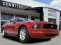 2009 Dark Candy Apple Red Ford Mustang V6 Coupe #94054006