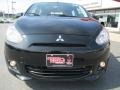 2014 Mystic Black Mitsubishi Mirage DE  photo #2