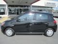 2014 Mystic Black Mitsubishi Mirage DE  photo #9