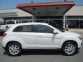 2014 White Pearl Mitsubishi Outlander Sport ES  photo #4