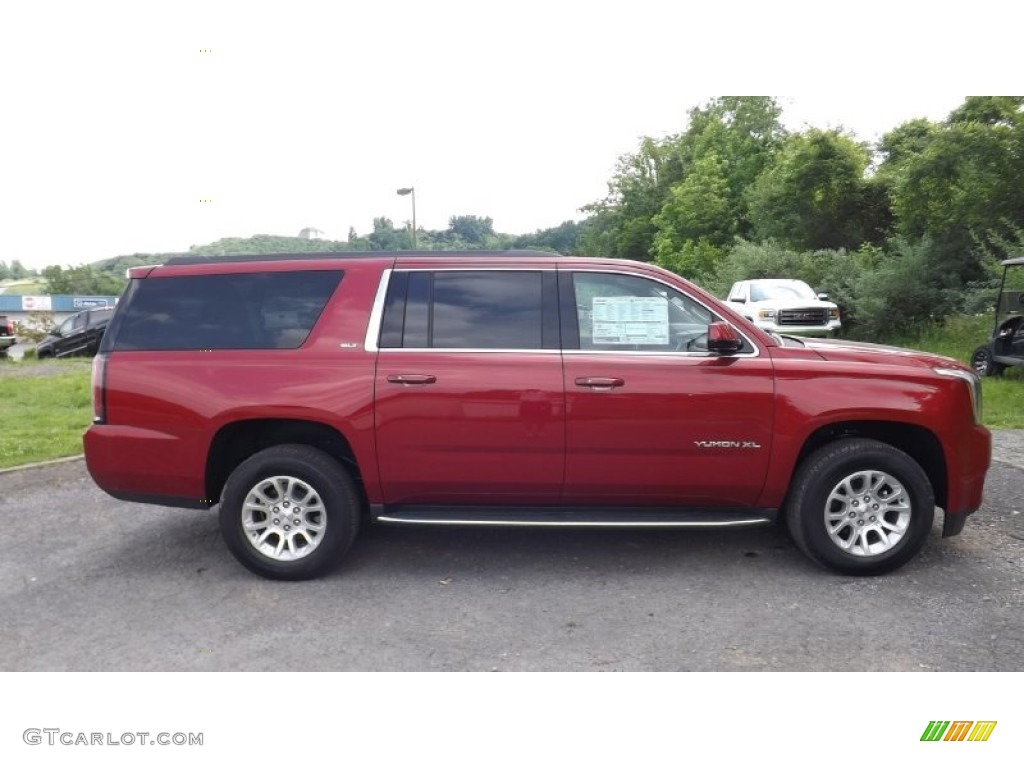 Crystal Red Tintcoat 2015 GMC Yukon XL SLT 4WD Exterior Photo #94082616
