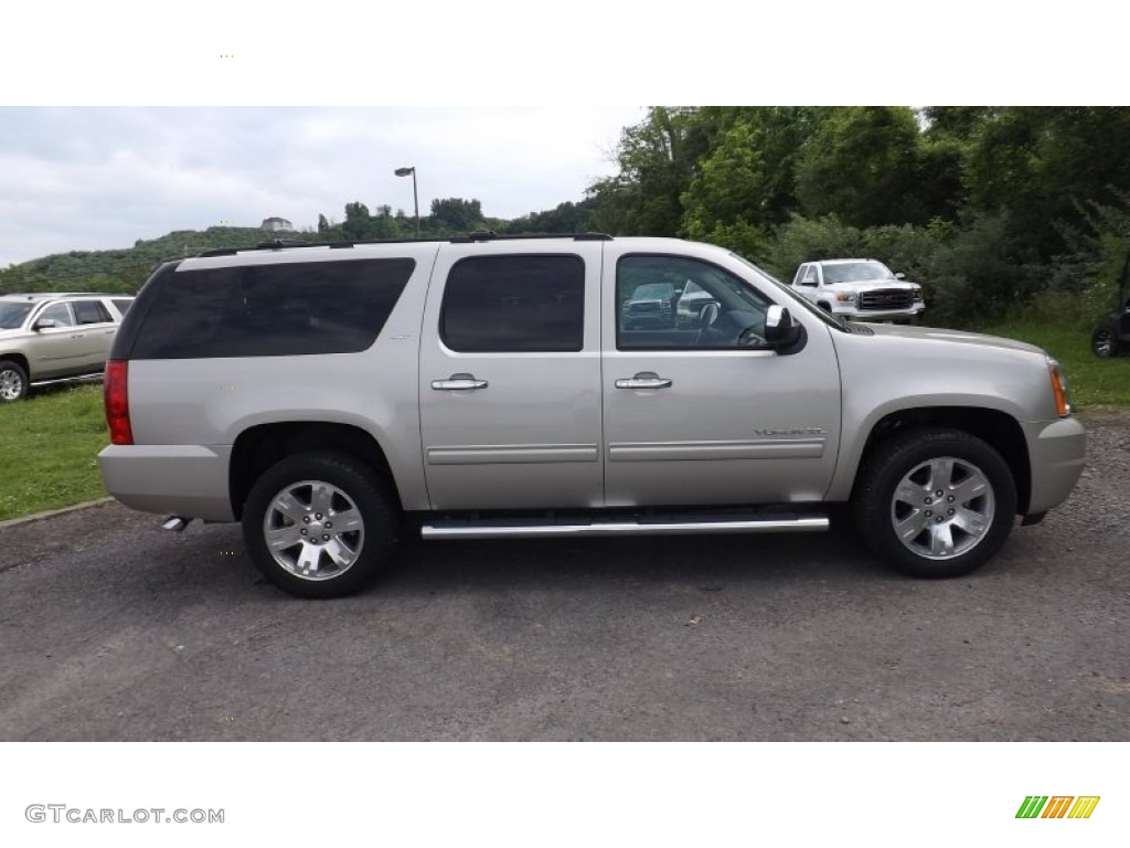 Champagne Silver Metallic 2014 GMC Yukon XL SLT 4x4 Exterior Photo #94083090