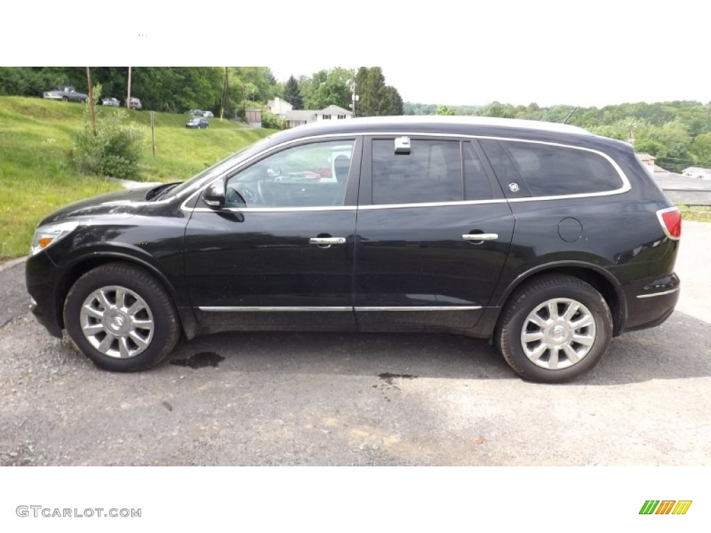 Carbon Black Metallic 2014 Buick Enclave Leather AWD Exterior Photo #94085904