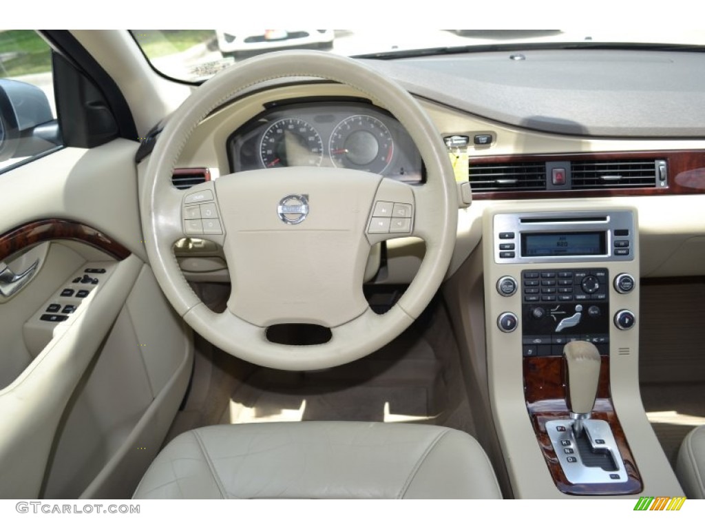 2007 S80 3.2 - Silver Metallic / Sandstone Beige photo #16