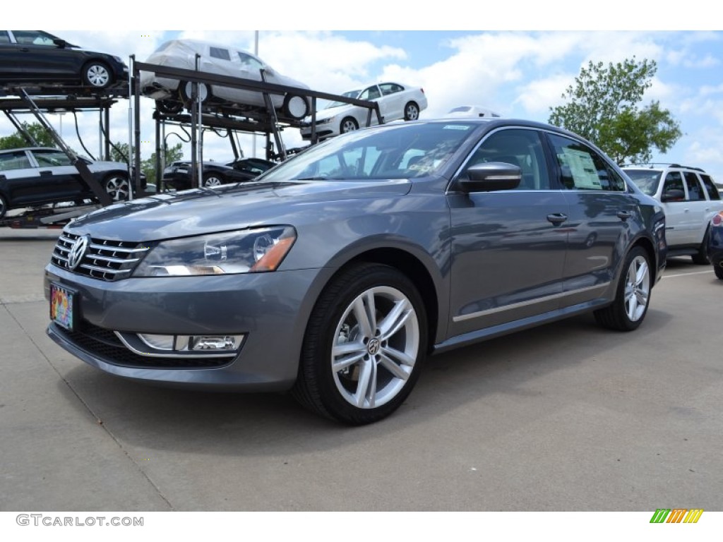 2014 Passat TDI SE - Platinum Gray Metallic / Moonrock photo #1