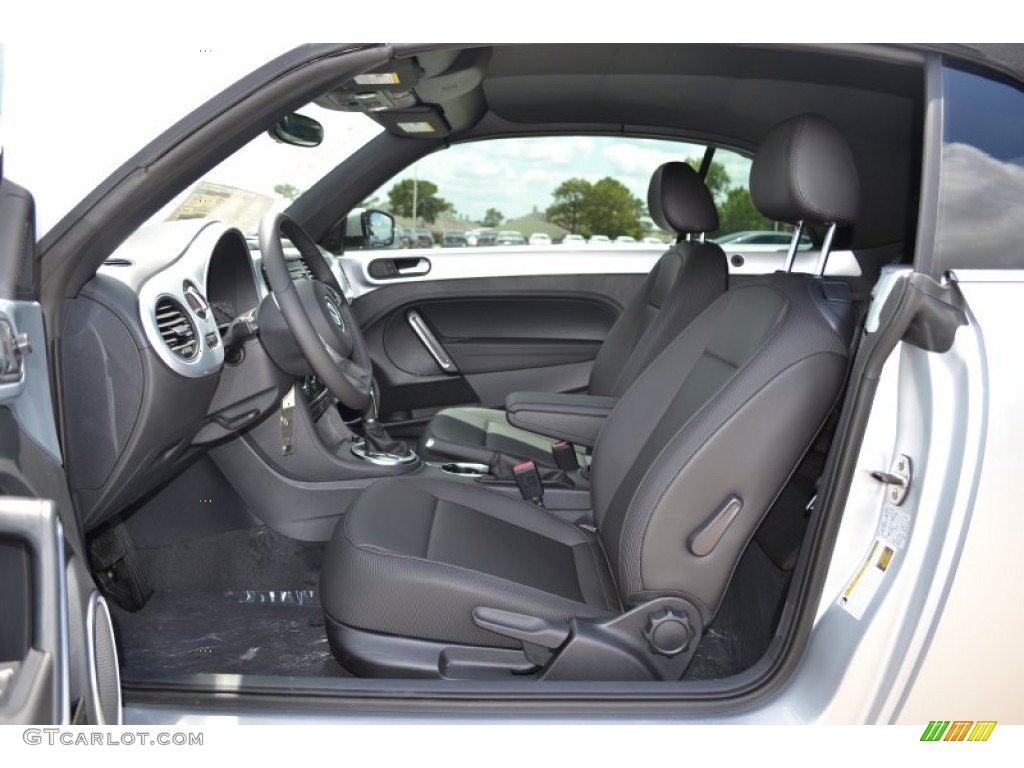 Titan Black Interior 2014 Volkswagen Beetle 1.8T Convertible Photo #94089035