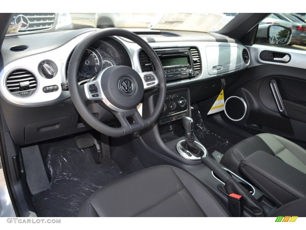 Titan Black Interior 2014 Volkswagen Beetle 1.8T Convertible Photo #94089048