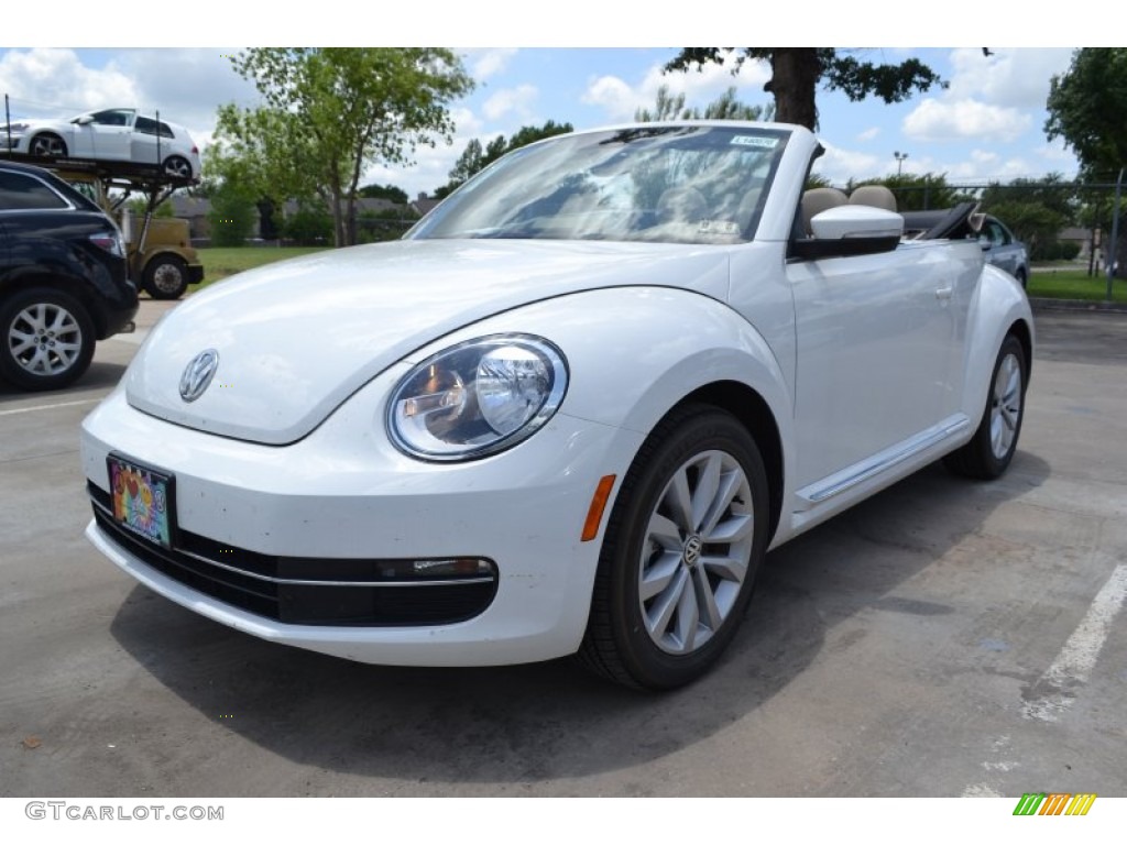 2014 Beetle TDI - Pure White / Beige photo #1