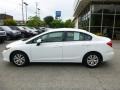 Taffeta White - Civic LX Sedan Photo No. 2