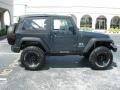 2007 Steel Blue Metallic Jeep Wrangler X 4x4  photo #6