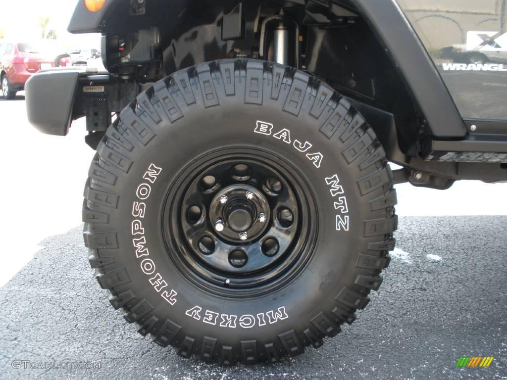2007 Wrangler X 4x4 - Steel Blue Metallic / Dark Slate Gray/Medium Slate Gray photo #9